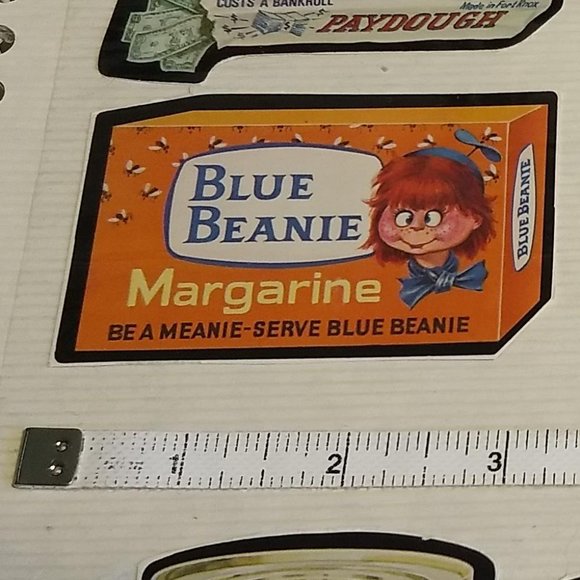 3/$25 Vintage 70s Wacky Pack rude funny large stickers x3 - Picture 4 of 4